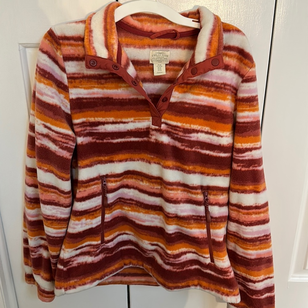 Colorful ski fleece